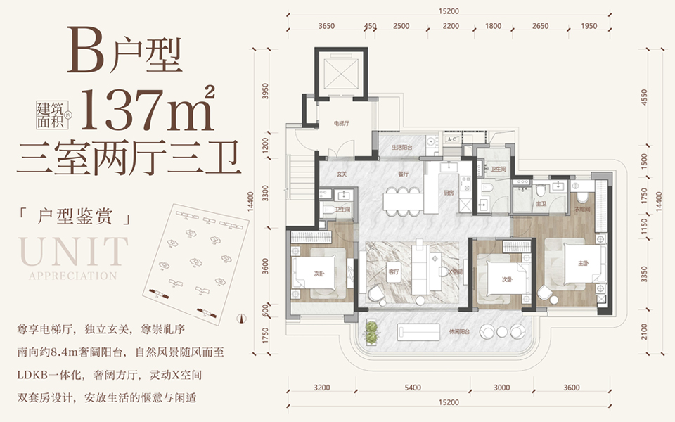 B户型-137㎡