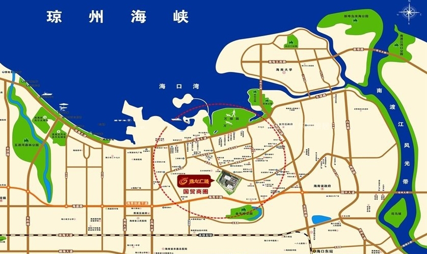 区位图