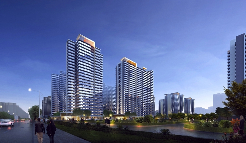金地海南自在城效果图 金地海南自在城效果图