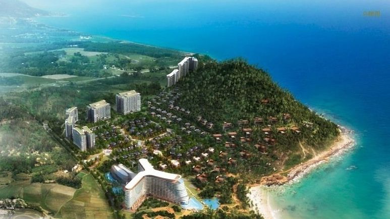 香水湾瞰海18度鸟瞰图