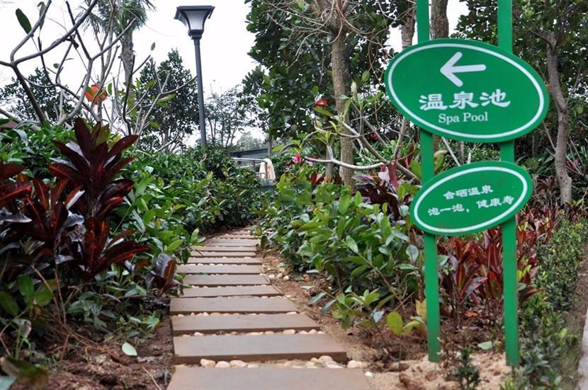 内部配套:温泉池 内部配套:温泉池