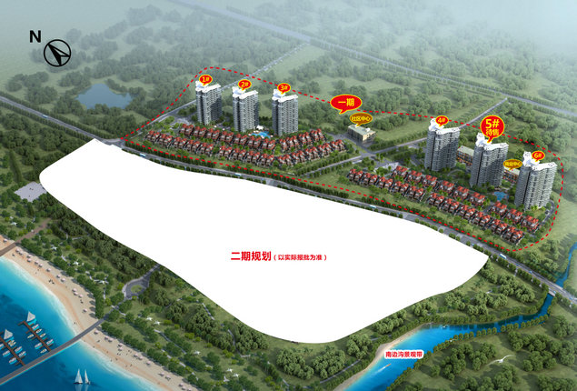 中国铁建龙沐湾一号沙盘图