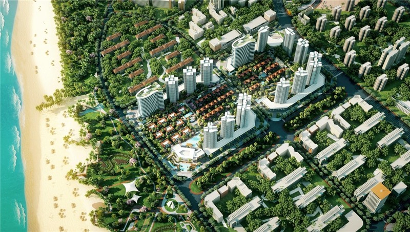 雅居乐金沙湾鸟瞰图 雅居乐金沙湾鸟瞰图