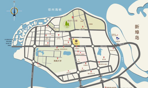 金融仕家区位图 金融仕家区位图