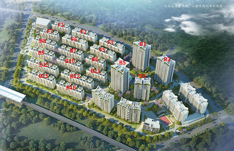 时分亚龙湾沙盘图