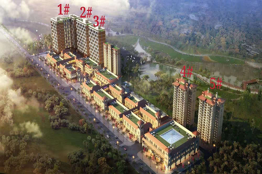 智园SOHO沙盘图
