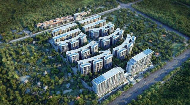 琥珀假日天地鸟瞰图 琥珀假日天地鸟瞰图