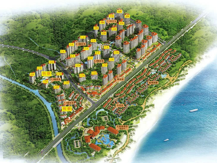 中南西海岸2栋在售，均价15000元/平方米