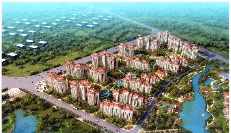 万宁国瑞城鸟瞰图