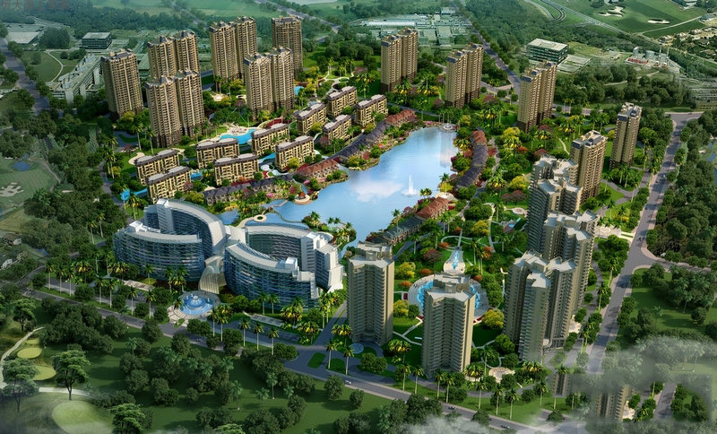 恒大海上帝景效果图 3
