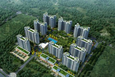 半山香榭鸟瞰图