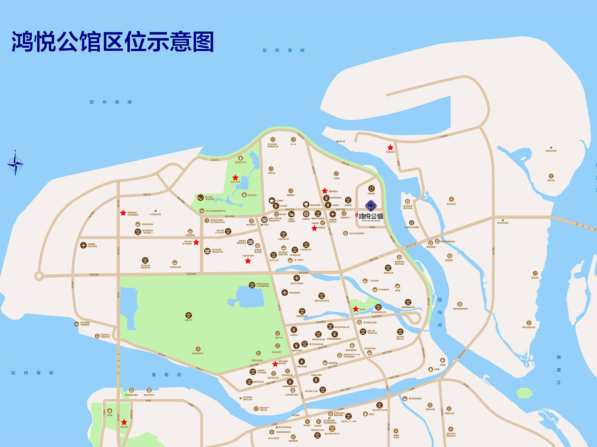 区位图