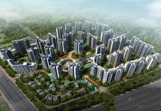 航天云海台鸟瞰图