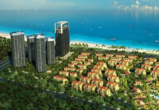 南光西海湾沙盘图