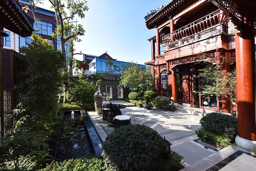华皓亚龙府合院别墅内景 华皓亚龙府合院别墅内景