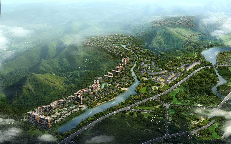 万科森林度假公园整体规划图 万科森林度假公园整体规划图