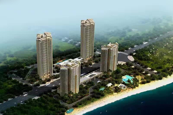 海口碧海蓝天项目现房在售，均价20000元/平