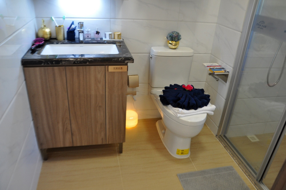 Y203-B户型 3房2厅1卫 87㎡样板间:卫生间